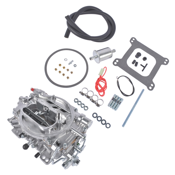 化油器 4 Barrel Carburetor Fits for Thunder AVS Manual Choke Carburetor 650 CFM Square Bore 1825-650-5