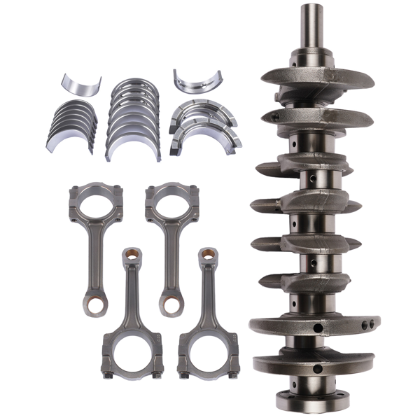 曲轴套装 Engine Crankshaft with Con Rods Bearings Kit Fit for GMC Terrain Buick LaCrosse Regal Verano Chevrolet Captiva Sport Cobalt Equinox HHR Impala Malibu Pontiac G5 G6 Saturn Aura Ion 12578182-2