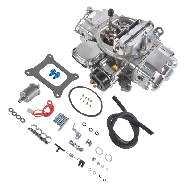 化油器 BR-67256 670CFM Street Carburetor Electric Choke Vacuum Secondary Aluminum 4-Barrel Square Bore-5