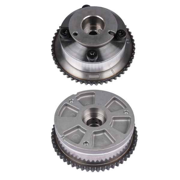 凸轮轴调节器 Pair CVVT Gears Intake+Exhaust Fit for Hyundai Elantra Kona Veloster Kia Forte5 Forte Seltos Soul 2.0L 2017-2022 243702E020 243502E700-3