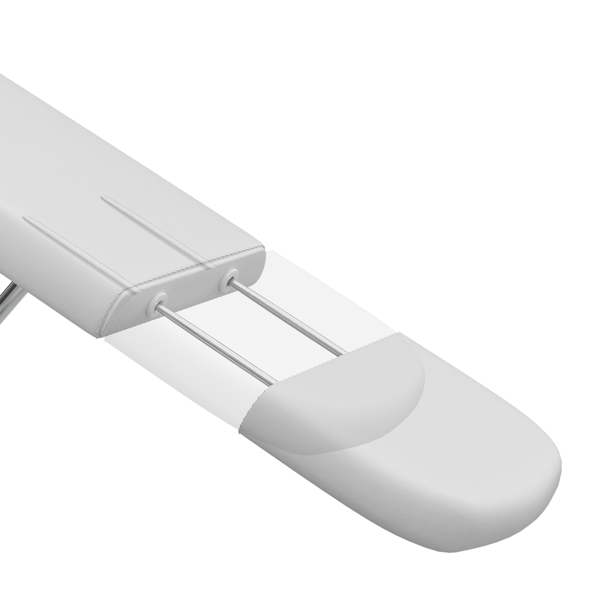 便携式美容床，可调三段按摩床，折叠按摩椅，沙龙美容纹身椅-2