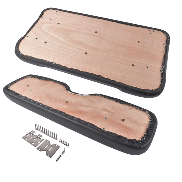 坐垫套装 Golf Cart Front Seat Bottom Cushion & Seat Back Replacement for EZGO TXT 1994-2013 71611-G02 71751-G01 71751-G04-7