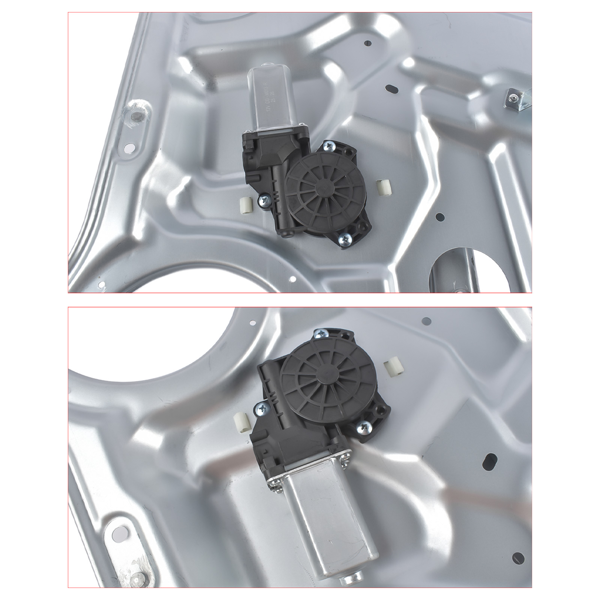 玻璃升降器 2Pcs Rear Window Regulators with Motor 834812B000 834712B000 Fits for Hyundai Santa Fe 2.7L 3.3L 2007-2009-9
