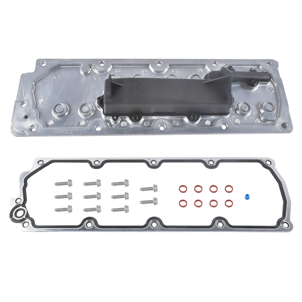 停缸系统 Engine Block Valley Cover Fit for GM Gen IV LS Engines Chevrolet Camaro SS 2010-2015-1