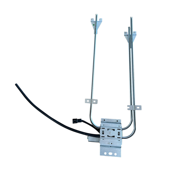 玻璃升降器 Front Right Passenger Side Power Window Regulator w/ Motor Fit for Freightliner Cascadia Electric with Motor Bolt On Steel Plastic A18-67226-003 A18-27226-001-1