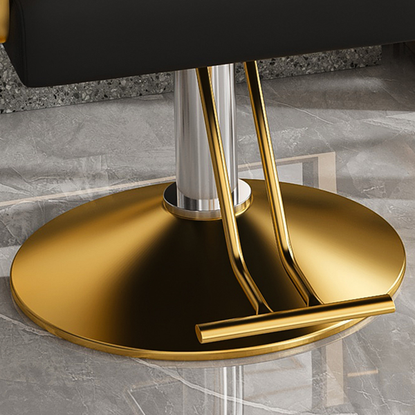 液压沙龙椅 - 360° 旋转理发师造型师椅带泵，不可倾斜美发椅，适用于美发沙龙、纹身和美容水疗（专业造型师设备）-8