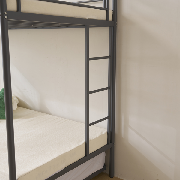 【同款编码：88733738】灰色 Twin&Daybed 双层上下床 铁床 美国 单独Daybed-21