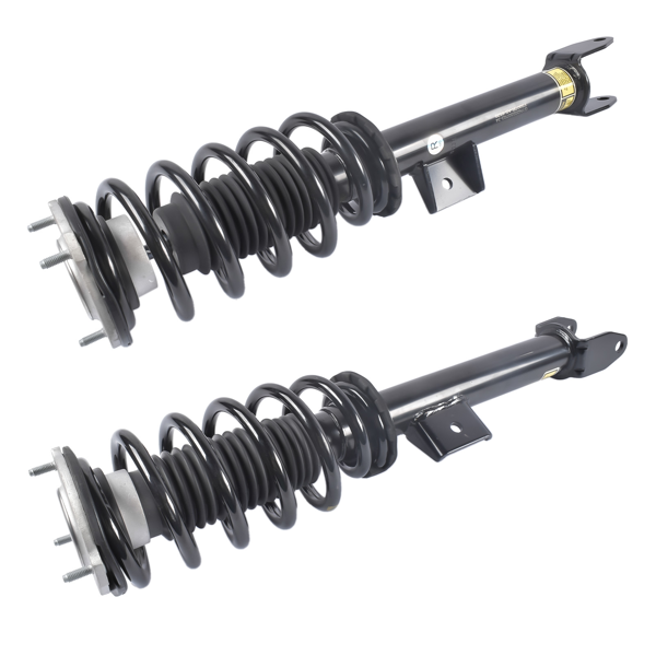 减震器 Set of 2 Front Shock Struts w/ Coil Spring Fits for Tesla Model 3 M3 RWD 2017-2021 104436401G 104436900E-6