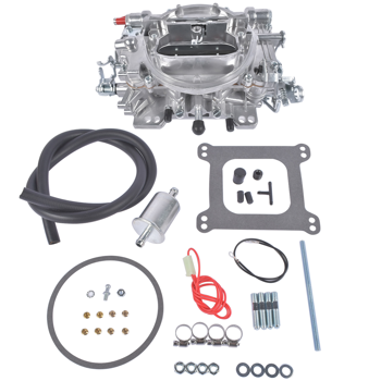 化油器 4 Barrel Carburetor Fits for Thunder AVS Manual Choke Carburetor 650 CFM Square Bore 1825-650