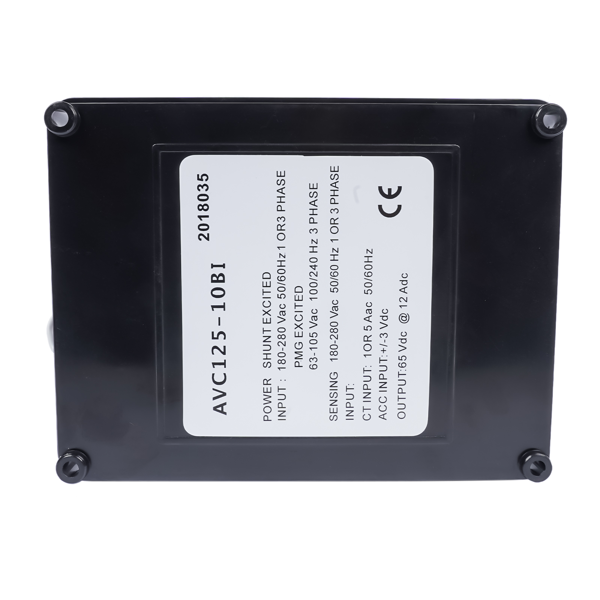 发电机电压调节器 AVR Automatic Voltage Regulator AVC125-10B1 AVC12510B1 Fits for Basler ACC input:+/- 3Vdc.Output:125Vdc@12Adc-5
