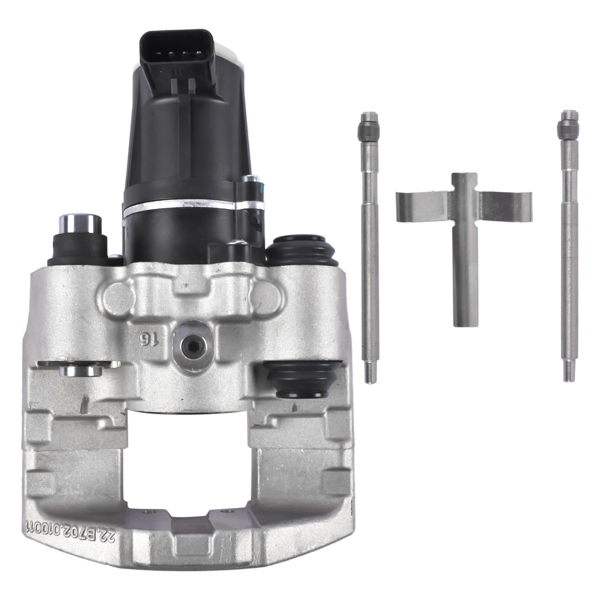 刹车钳 Rear Left Driver Side Brake Caliper Fit for Tesla S 2012-2020 X 2016-2020 BATTERY EV (EV/BEV) 102125200D, 1021252-00-D-7