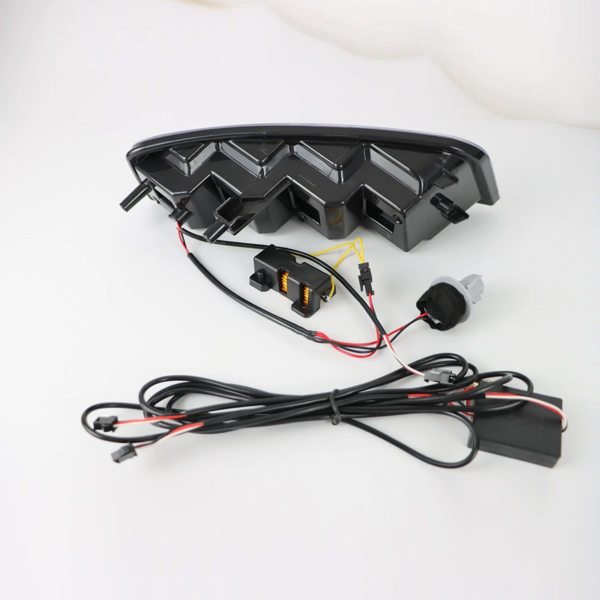 适用于丰田4Runner 2003-2005的LED前保险杠日间行车灯转向雾灯-11