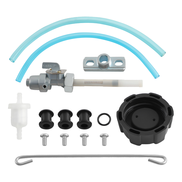 燃油箱套件Plastic Gas Fuel Tank Kit for Honda ATC250ES Big Red 250 1985 1986 1987 FT49050-4