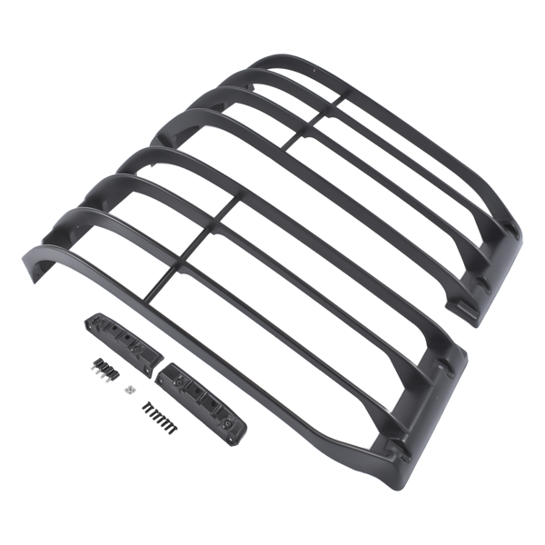 大灯护罩 Pair Front Headlamp Light Guard Set STC53193 Replacement for Land Rover Discovery 2 2003-2004-6