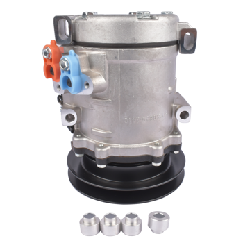 汽车空调压缩机 AC Compressor 24V 20Y-810-1260 20Y-979-6121 Fit for Komatsu PC160 PC450 10S15C R134a