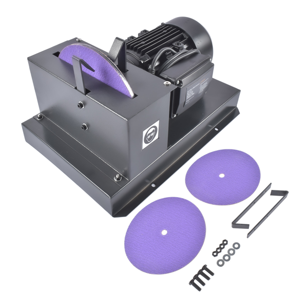 磨刀机 Lawn Mower Blade Sharpener 1HP 750W with 9 Inch Grinding Wheel Fit for Gator Blades-3