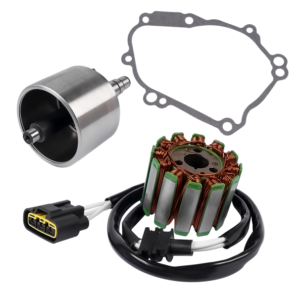 定子线圈和飞轮 Stator & Flywheel Gasket Fit for Yamaha YZF R1 50th Anniversary Limited Edition 2006-3