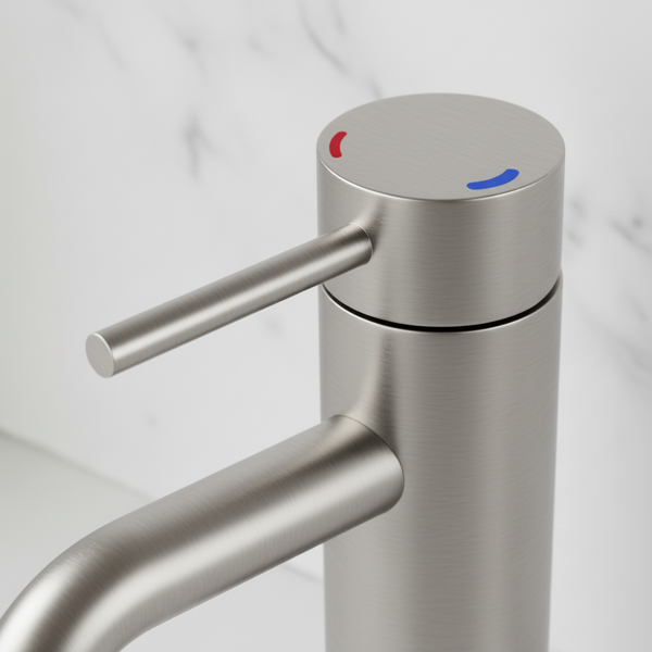 单柄浴室水龙头卫生间水龙头不锈钢单孔T10，拉丝镍【周末不发货，TK/TEMU订单仅支持自提】-4