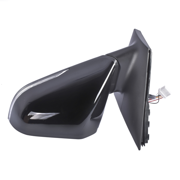 后视镜 Left Power Mirror Manual Folding Heated w/ Signal Light for Hyundai Sonata (submodel: Eco, Limited, Limited 2.0T, SE, Sport, Sport 2.0T) 2015-2017 87610C2020-4