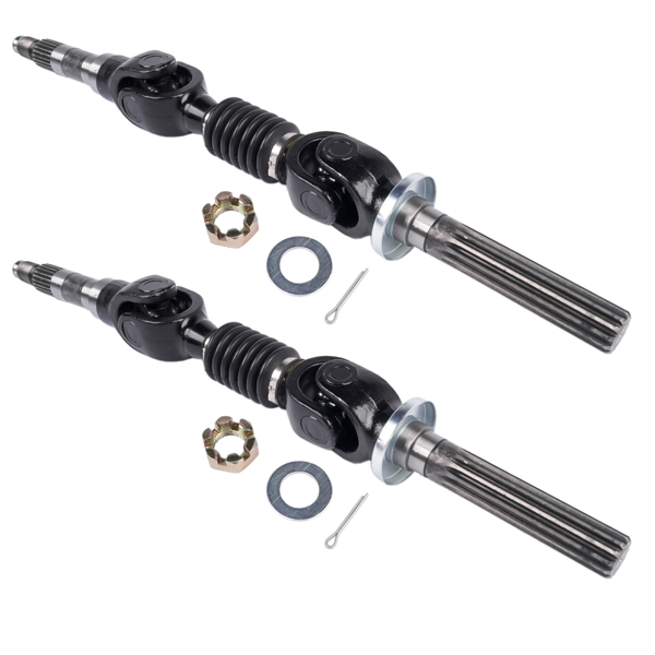驱动轴 2Pcs Rear Axle Fits for Kubota RTV900 1100 1140 CPX Orange 4x4 All Years-6