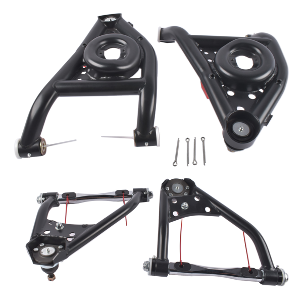 控制臂 Front Tubular Upper Lower Control Arms Set A Body Fits for Chevy Nova Camaro Buick Apollo Pontiac Firebird Ventura 1967-1974-7