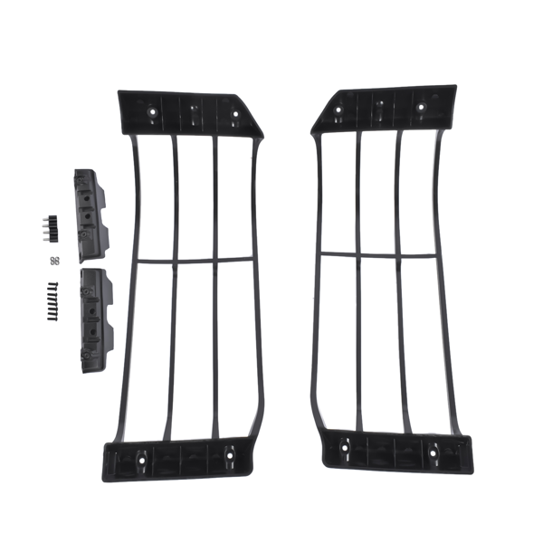 大灯护罩 Pair Front Headlamp Light Guard Set STC53193 Replacement for Land Rover Discovery 2 2003-2004-5
