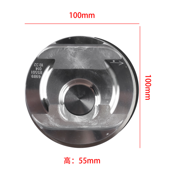 活塞套装 Pistons & Rings Set Fits for Buick Envision Regal Cadillac CTS ATS Chevy Camaro Equinox Traverse Malibu GMC Terrain Cadillac ATS CTS CT6 2.0L L4 2013-2020 12652809 12569638-7