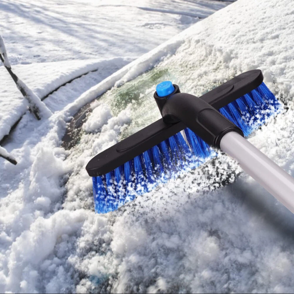 可拆卸式汽车雪铲冰铲可扩展式除尘清洁刷-10