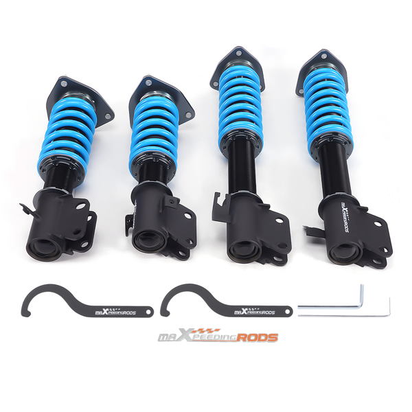 全套可调避震器 24段阻尼套件 适用于斯巴鲁翼豹WRX 2002-2007款 森林人 2003-2008款-3