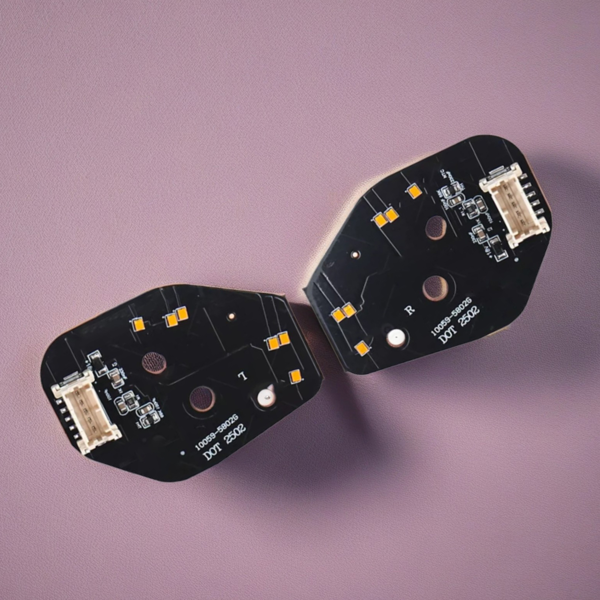 适用于 2023-2025 款福特 Ranger 的 Newjo 琥珀色 LED 日间行车灯大灯模块-12