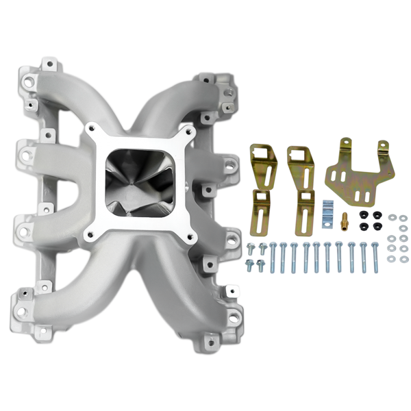 进气歧管 Intake Manifold 28095 EFI Single Plane Aluminum Fit for Chevy GM Gen III LS LS1/LS2-7