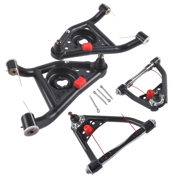 控制臂 Front Tubular Upper Lower Control Arms Set A Body Fits for Chevy Nova Camaro Buick Apollo Pontiac Firebird Ventura 1967-1974-8