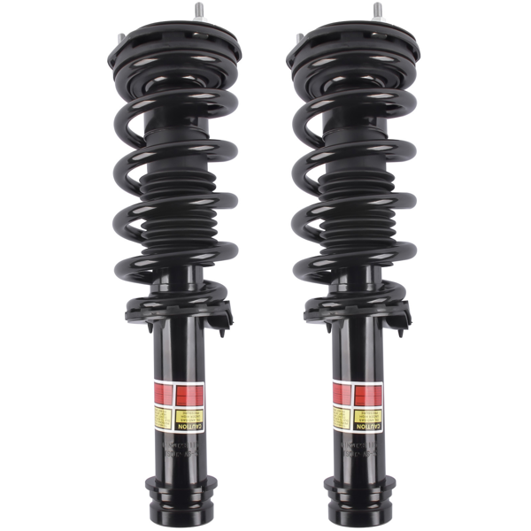 减震器 2Pcs Front Coil Spring Shock Strut Assys For Tesla Model S AWD 75D 85D 2015-2019 1030607-00-E,-2
