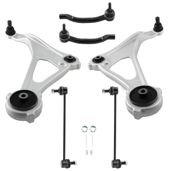6x 前下控制臂（含球头）适用于日产Altima 2013款 2.5L/3.5L 轿车-5