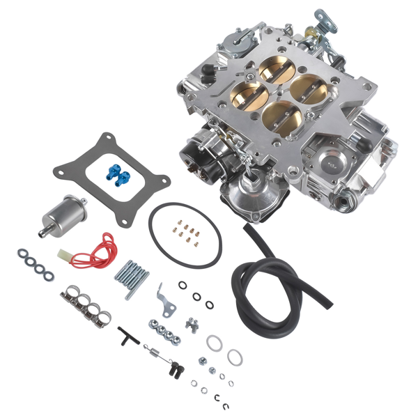 化油器 BR-67256 670CFM Street Carburetor Electric Choke Vacuum Secondary Aluminum 4-Barrel Square Bore-7