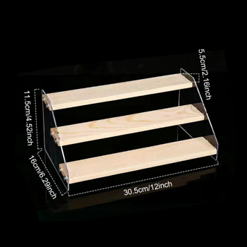 手办阶梯式列架展示架 三层30厘米（tk/temu下自提）