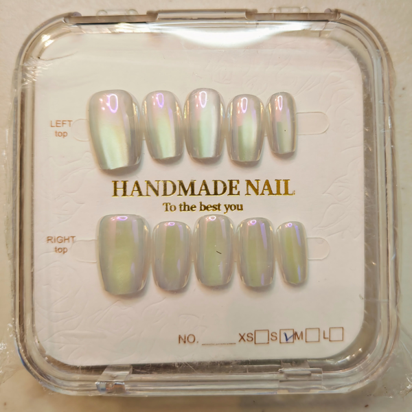 10片装高端法式纯正性感手工假指甲（Tiktok/Temu仅支持自提）-1