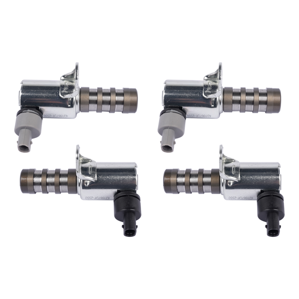凸轮轴电磁阀 4 Pcs Variable Valve Timing Solenoid Replacement for 2011-2017 Ford F-150 Explorer 3.5L AT4Z6M280A-7