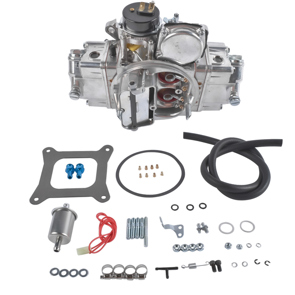 化油器 BR-67256 670CFM Street Carburetor Electric Choke Vacuum Secondary Aluminum 4-Barrel Square Bore-2
