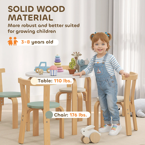 儿童桌椅套装-4
