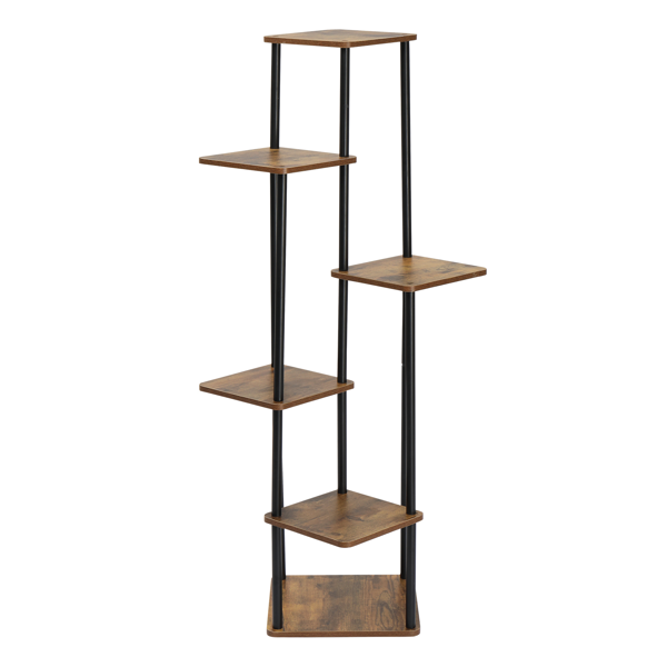 6层 铁木 116*30*30cm 铁木植物架-5