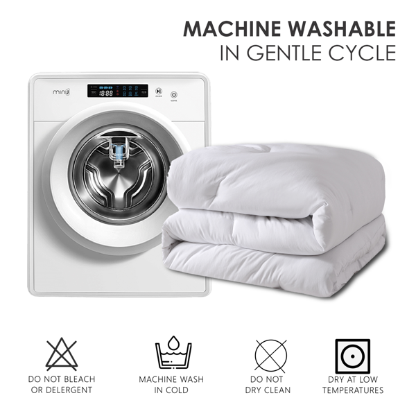 四季大码白色胖被，冬季雪天卧室酒店被子，保暖蓬松被芯，北欧波西米亚风格，圣诞节礼物-2