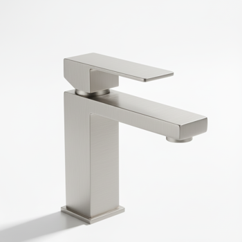 单柄浴室水龙头卫生间水龙头不锈钢单孔-T20，拉丝镍【周末不发货，TK/TEMU订单仅支持自提】