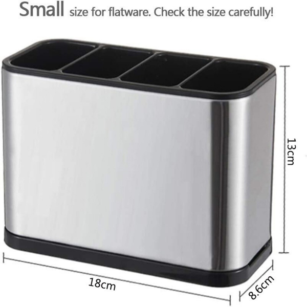 厨房餐具架勺叉收纳架沥水架多功能-4