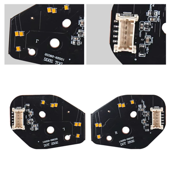 适用于 2023-2025 款福特 Ranger 的 Newjo 琥珀色 LED 日间行车灯大灯模块