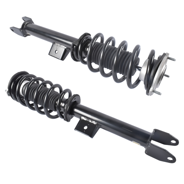 减震器 Set of 2 Front Shock Struts w/ Coil Spring Fits for Tesla Model 3 M3 RWD 2017-2021 104436401G 104436900E-10