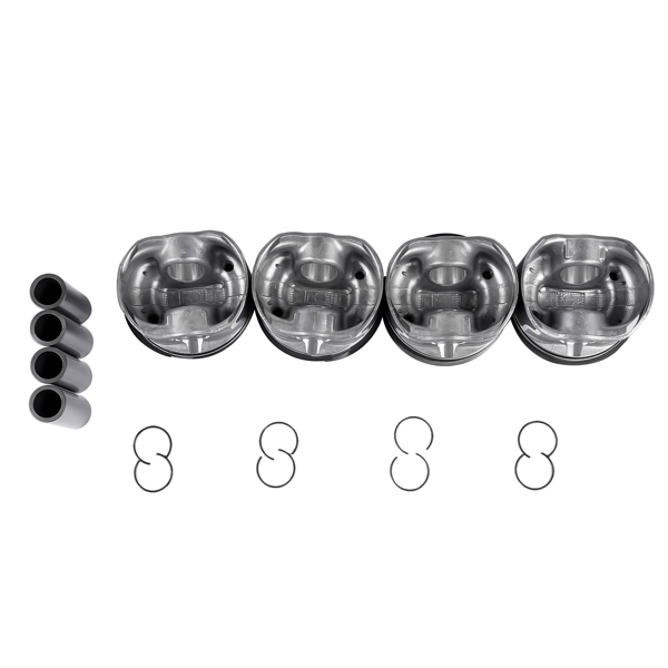 活塞套装 Pistons & Rings Set Fits for Buick Envision Regal Cadillac CTS ATS Chevy Camaro Equinox Traverse Malibu GMC Terrain Cadillac ATS CTS CT6 2.0L L4 2013-2020 12652809 12569638-5