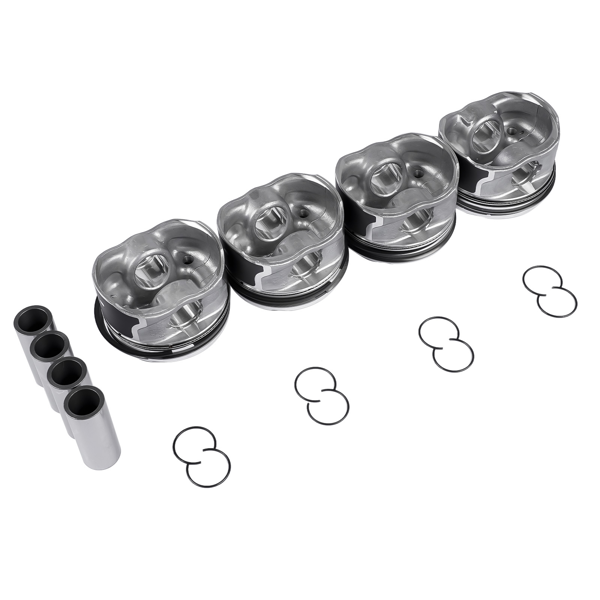 活塞套装 Pistons & Rings Set Fits for Buick Envision Regal Cadillac CTS ATS Chevy Camaro Equinox Traverse Malibu GMC Terrain Cadillac ATS CTS CT6 2.0L L4 2013-2020 12652809 12569638-2