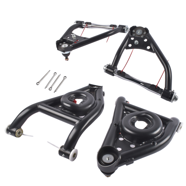 控制臂 Front Tubular Upper Lower Control Arms Set A Body Fits for Chevy Nova Camaro Buick Apollo Pontiac Firebird Ventura 1967-1974-3