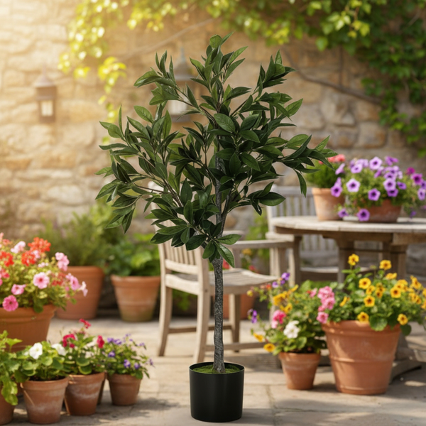 人造树圣诞节盆栽假植物天然绿树度假客厅办公室家居装饰FBA发货-8